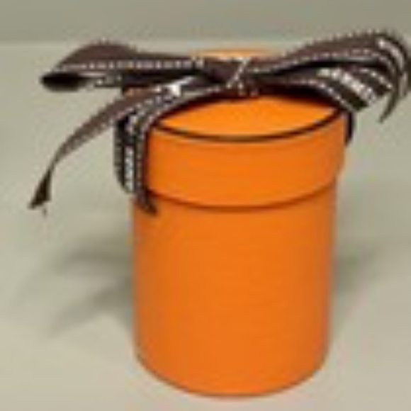 Hermes Twilly Silk Scarf Tour en Carre Purple Orange w/ Box Authentic France - Picture 6 of 9